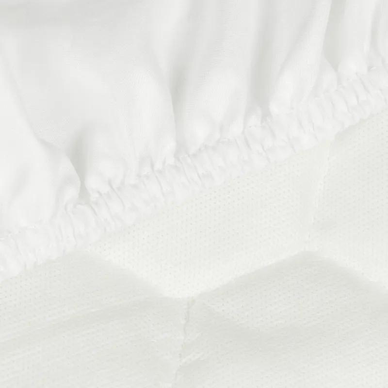 Наматрасник Luscan 90х200 с бортом, микрофибра/пэ