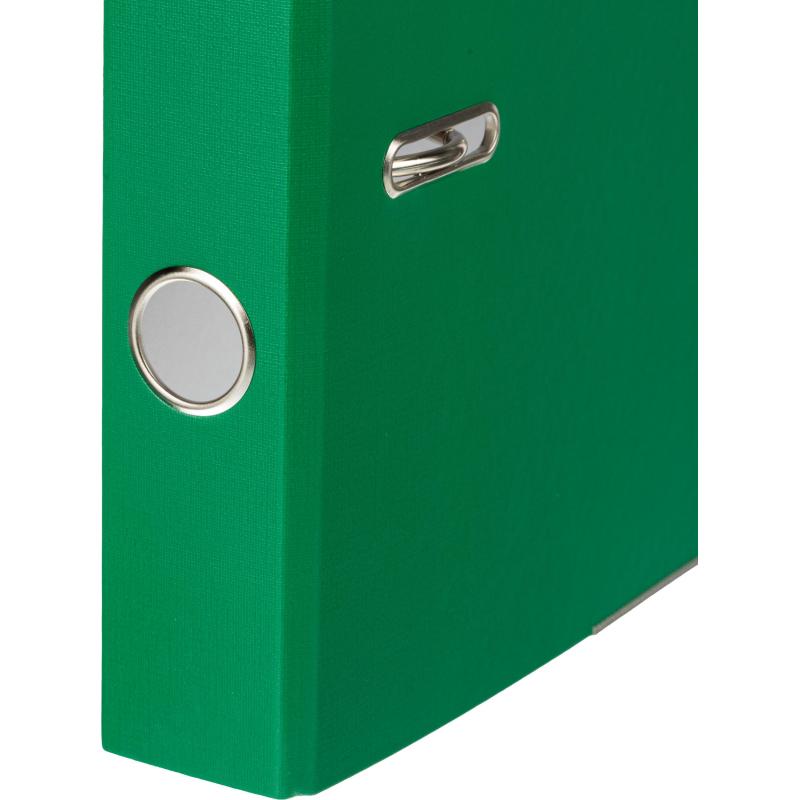 Папка-регистратор 50мм зелен_бюджет, ПБП1, мет угол, реестр