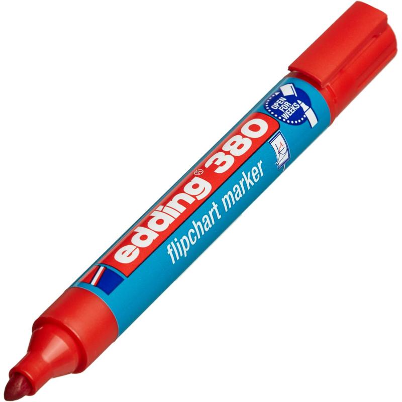 Набор маркеров для флипчартов EDDING E-380/4S 1,5-3мм, кругл 4цвета