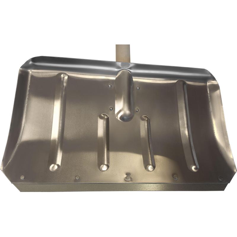 Лопата д/уборки снега ЛТР 50х30х140 см стальн/ковш(оцинк) с дерев/черенком