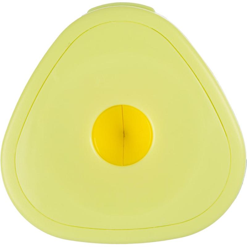 Точилка ручная Deli, 1 отв., контейнер, автомат. клапан, пластик, ассорти