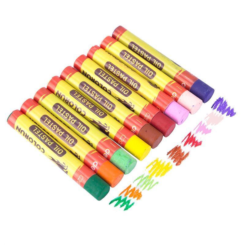 Пастель масляная Deli ColoRun 12цв, EC20200