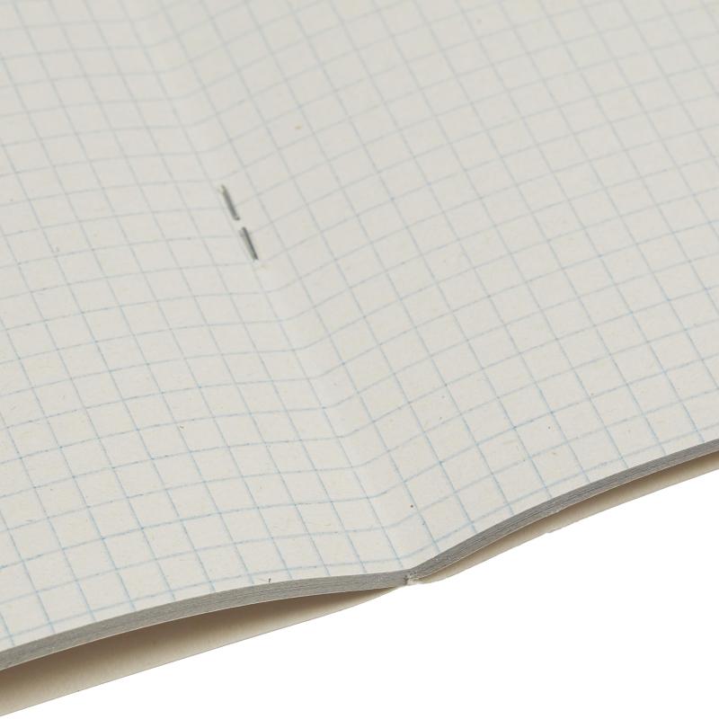 Тетрадь общая А5,48л,кл,скоб,офсет-2 Ice фиолет/красная