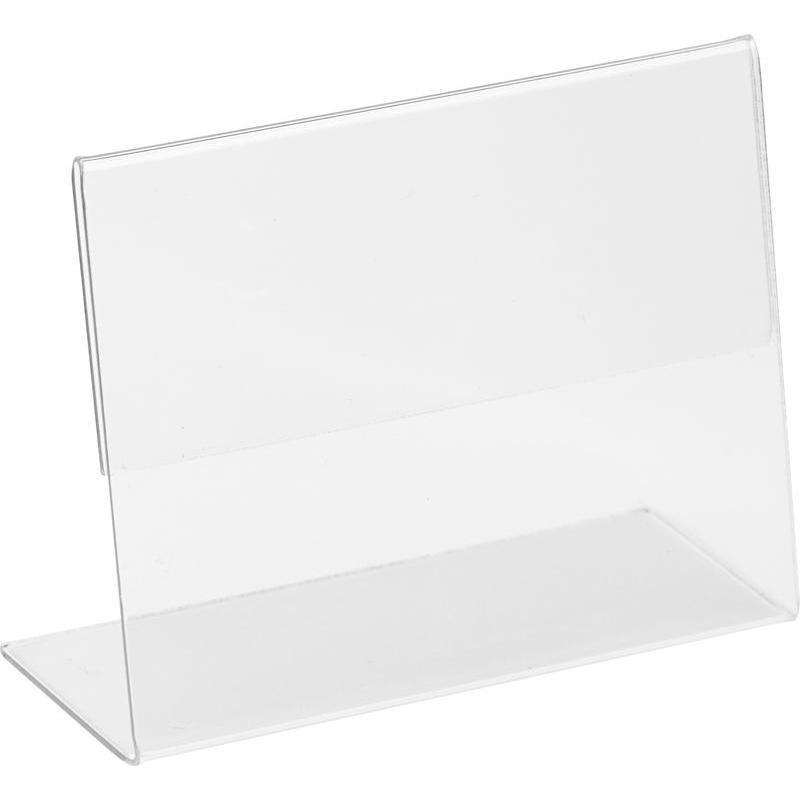 Ценникодержатель настол.д/ценника ПЭТ 80х60, 20шт/уп