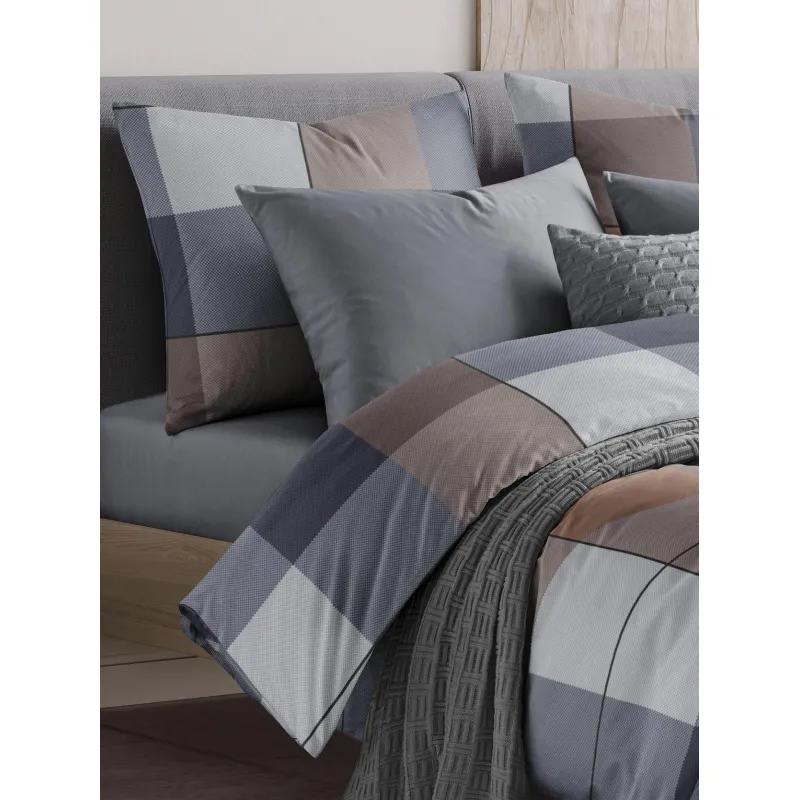 Постельное белье Евро Бязь (нав.50х70-2шт),Cozy evening