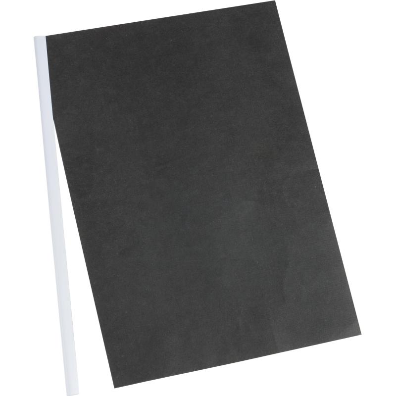 Скрепкошина для быстрого переплета Attache, белые, до 30л., 10шт/уп