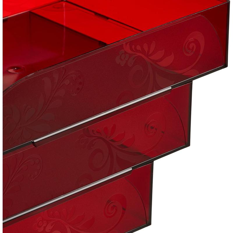 Лоток горизонтальный Комус Русская серия, рубиновый про