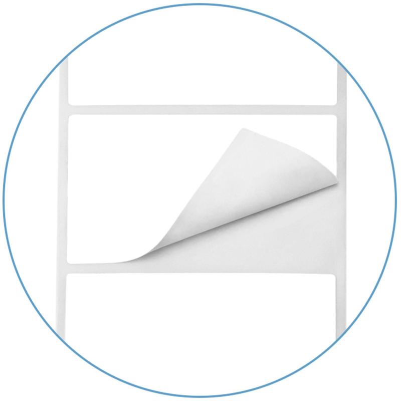 Этикет-лента Vell для Puty Q20 с чипом 30ммх10мм бел.600шт.(PRC-3010WE-600)