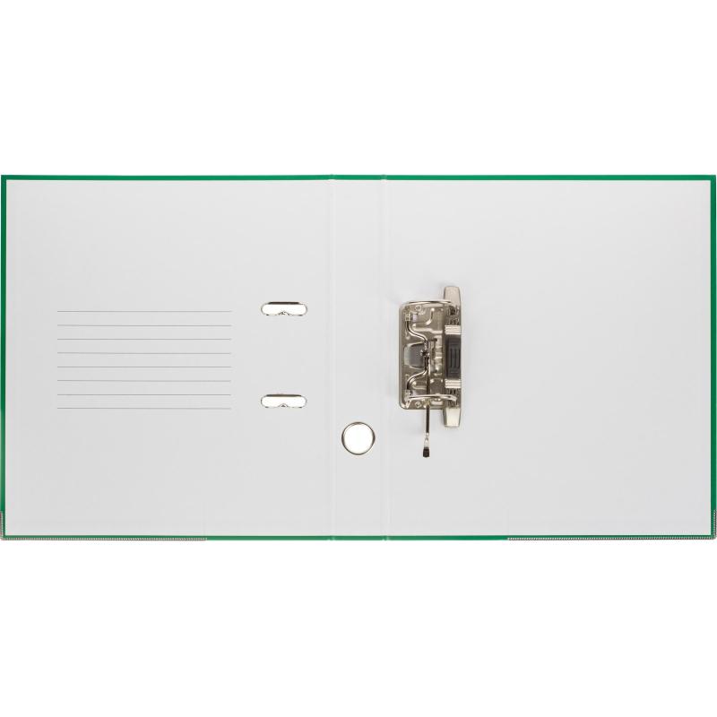 Папка-регистратор 50мм зелен_бюджет, ПБП1, мет угол, реестр