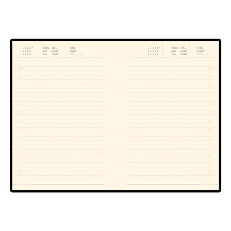 Ежедневник недатированный серый A5, TREND 3-516/02