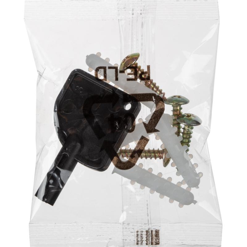 Диспенсер для туалетной бумаги рул Luscan Prof Etalon с ЦВ черный 151066