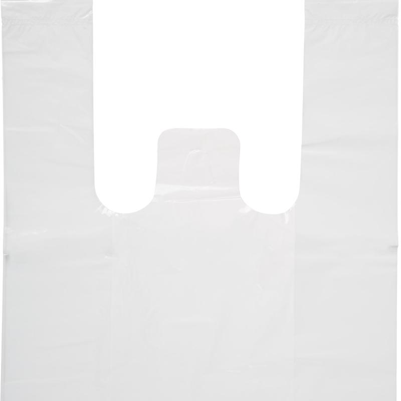 Пакет-майка 28+15х54/15 мкм, 100 шт/уп, белый S