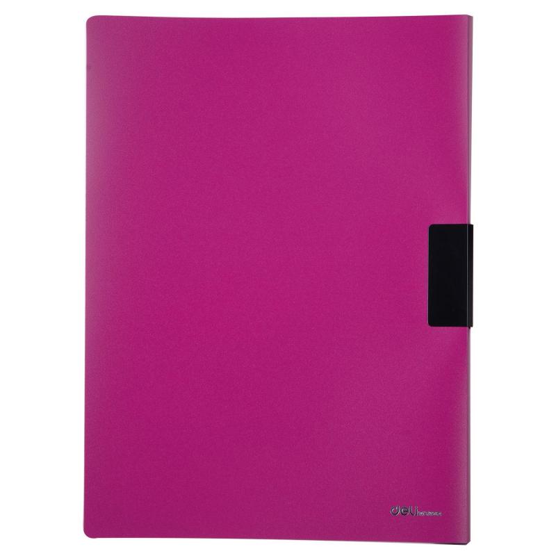 Папка c клипом для брошюровки Vivid A4 до 30листов  РР 0,3мм ассортимE38964