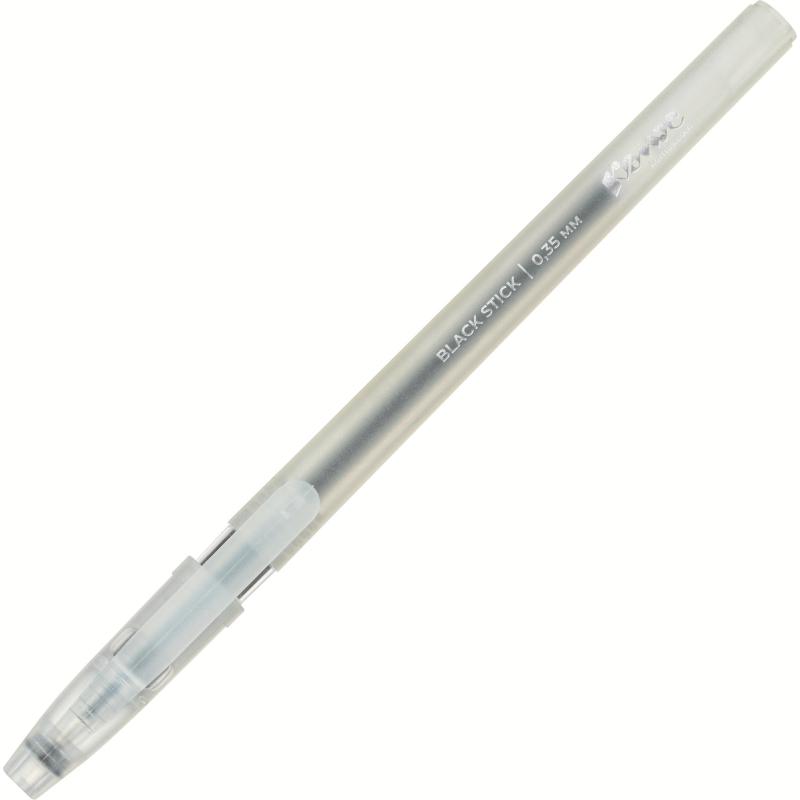 Ручка гелевая неавтомат. Комус Black Stick черн,0,35мм,тонир.корп,Россия