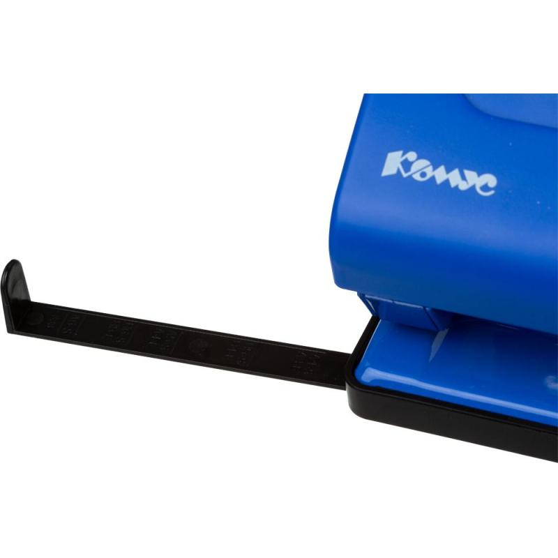 Дырокол Комус Vigor 6365 синий до 40л