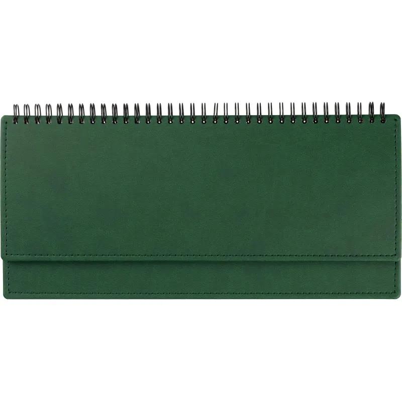 Планинг датированный 2026, зеленый 303х150 мм, 120 стр,АТТАСНЕ Вива