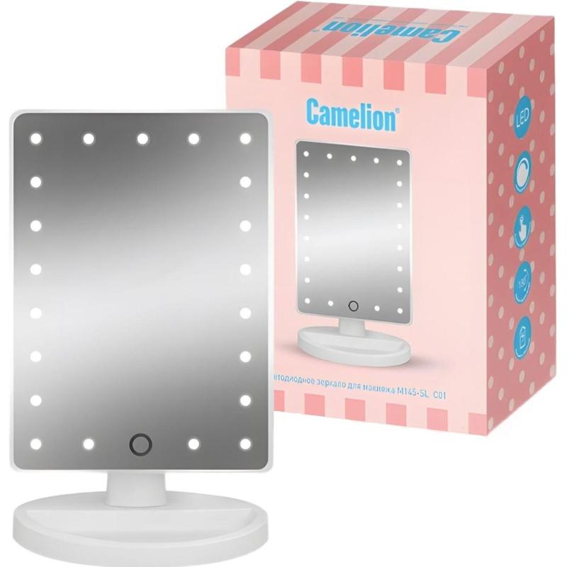 Зеркало косметическое настольное Camelion M145-SL