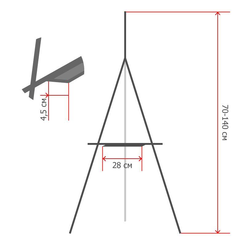 Флипчарт Подставка-мольберт для досок
