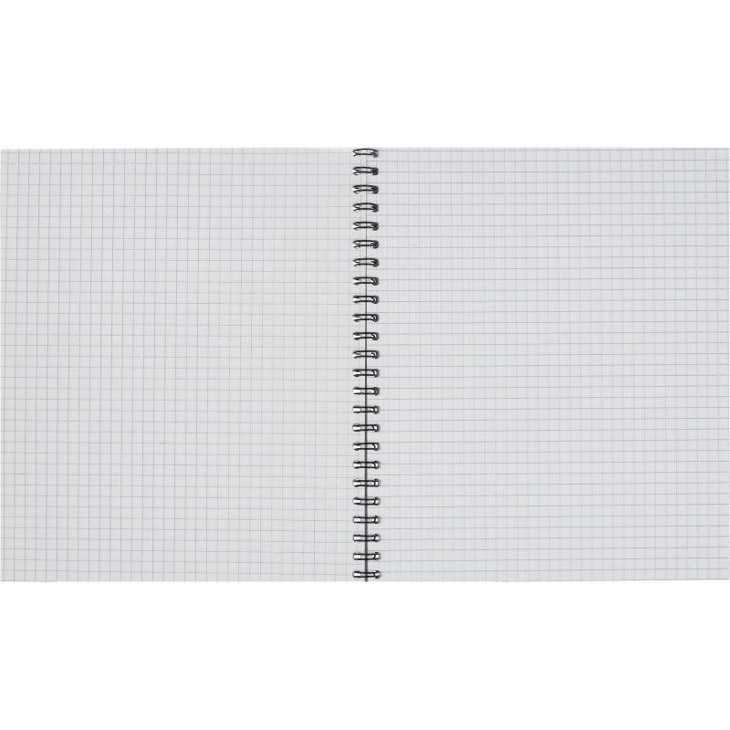 Тетрадь общая Attache,80л,клет,А5,спир,обл.мел.карт