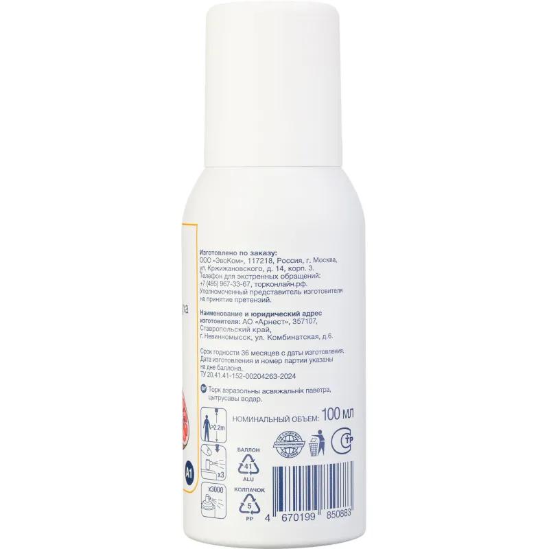 Баллон сменный для автоосвежителя Торк Стандарт А1 цитрусовый 100мл 611600