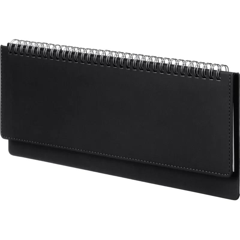 Планинг датированный 2026 ГР. VELVET черный 3-365/04