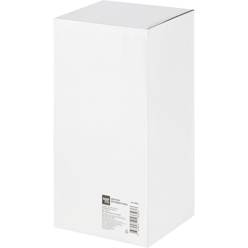 Дозатор для жидкого мыла 1000 мл пластик, белый