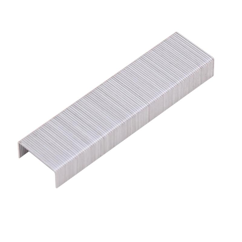 Скобы для степлера №26/6 Deli E0012S оцинкованные, 1000 шт./уп