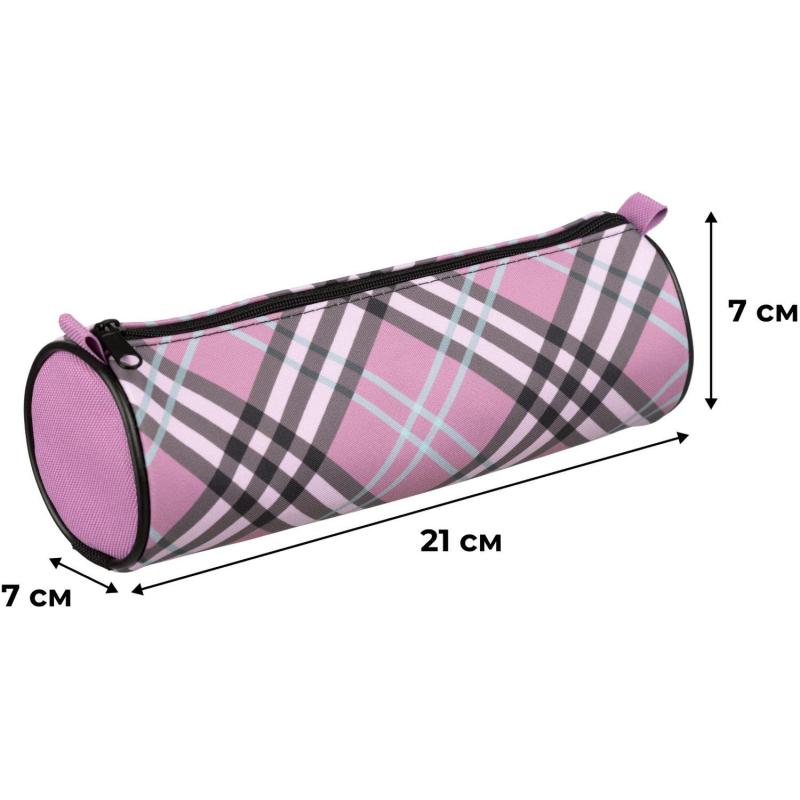 Пенал -косметичка Комус Класс Queen, фиолет ПМО 05-20 ткань, дизайн, 210x70