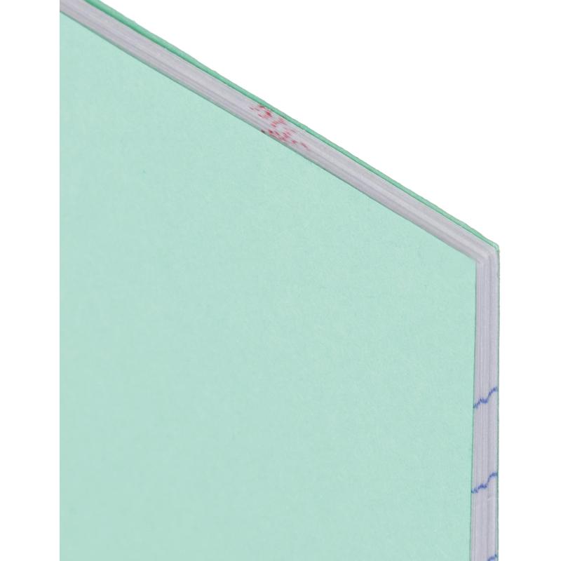 Тетрадь в зеленом офсете 18л.,  линия, штука, внутр.блок 100% белизна