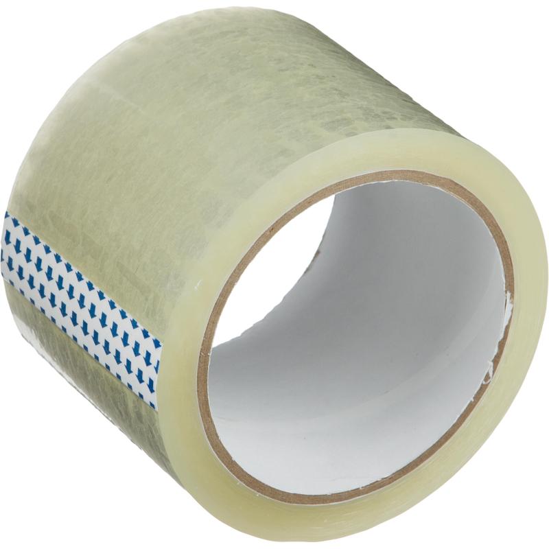 Клейкая лента упаковочная 72мм х 66м, прозрачный, 40мкм, 6 шт/уп