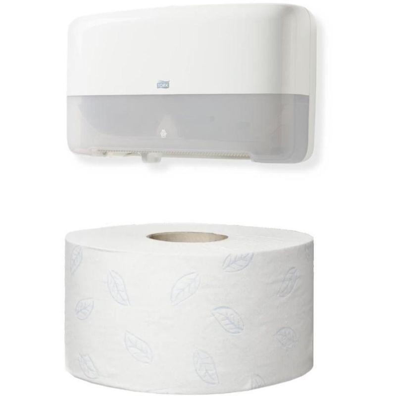 Бумага туалетная д/дисп Торк/Tellus T2 Комфорт в мини 2сл 12рул/уп_120231