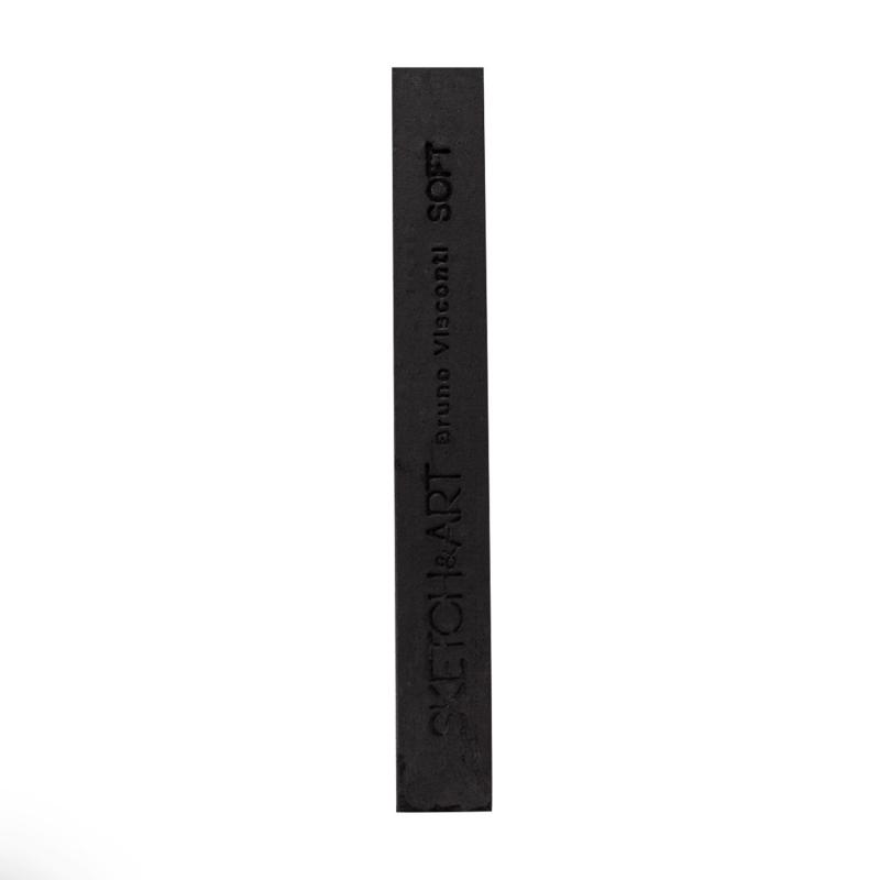 Уголь для рисования пресс SKETCH&ART черн мягк,средн,твердый 3шт/наб 25-001