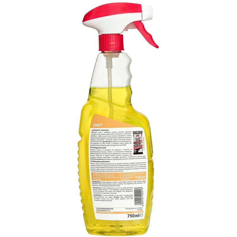 Очиститель для салона универсальный  VINET,  750 мл ATAS 6681