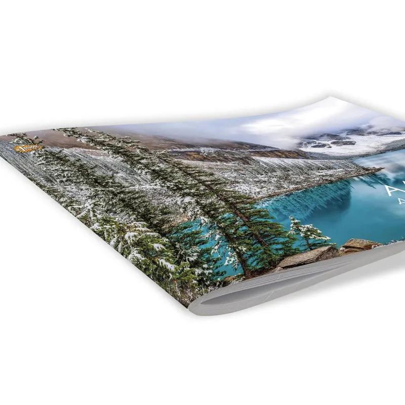 Альбом для рисования Комус Класс Природа 20 л. скрепка А4 ВД 4шт/уп