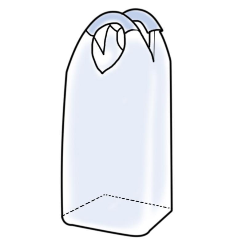 Биг Бэг 2-х стропный, 75x75x150 см., верх-открытый, дно глухое