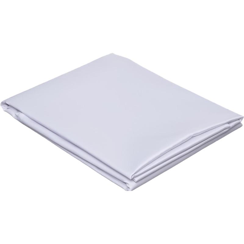 Скатерть Luscan Журавинка 145х180см (88%ПЭ, 12%хлопок) рис. гладкий, белый