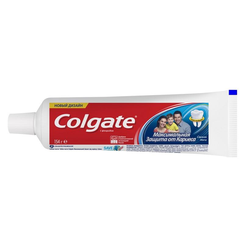 Зубная паста COLGATE защита от кариеса Свежая мята FCN89276