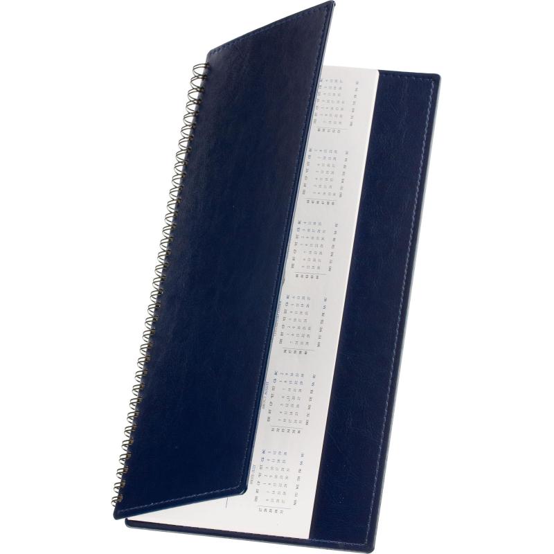 Планинг датированный 2026, синий, 303х150 мм, 120стр, АТТАСНЕ Agenda