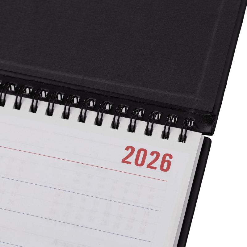 Планинг датированный 2026 ATTACHE 57л, 405х145, Каньон, черный