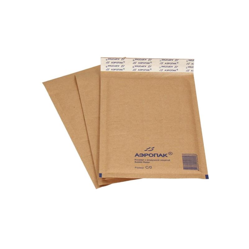 Крафт-конверт с воздушной прослойкой С/0 170 х 220  (уп/100шт)