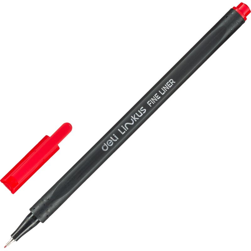 Набор линеров Deli 12 цветов 0,45 мм, в пластиковой упаковке