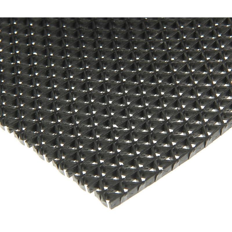 Покрытие напольное ПВХ зиг-заг FMS 50S 0,9м х 10м х 5мм черный