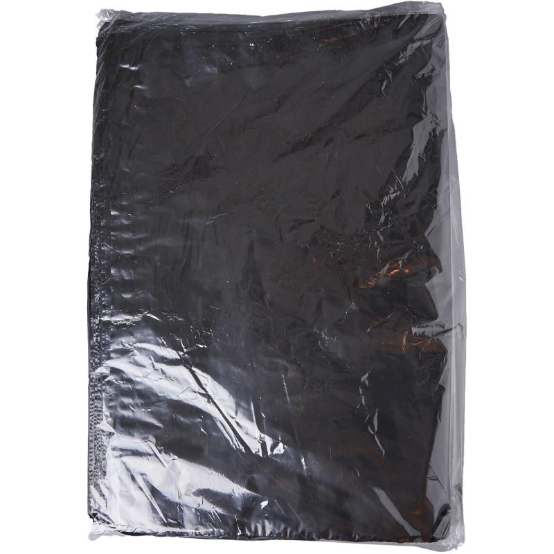 Корд курьерский пакет,без печати,без кармана,черн.,500х600+40,40мкм,50шт/уп