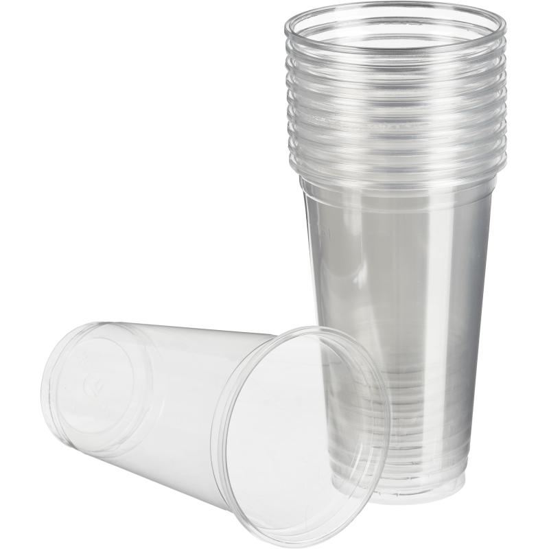 Стакан одноразовый 500мл. прозрачный ПЭТ-шейкер 1000шт/кор