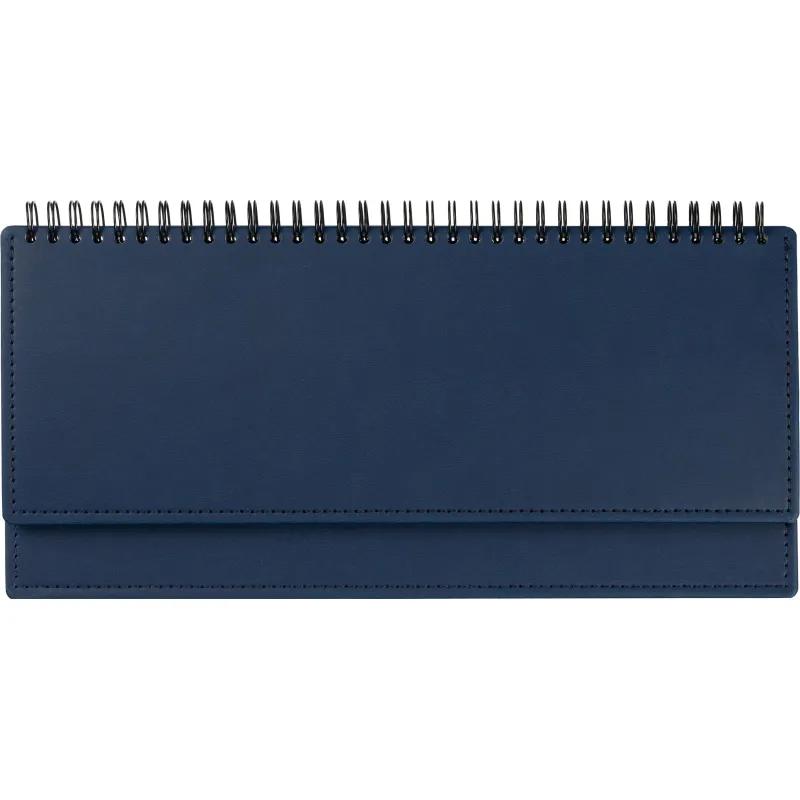 Планинг датированный 2026, синий 303х150 мм, 120 стр,АТТАСНЕ Вива