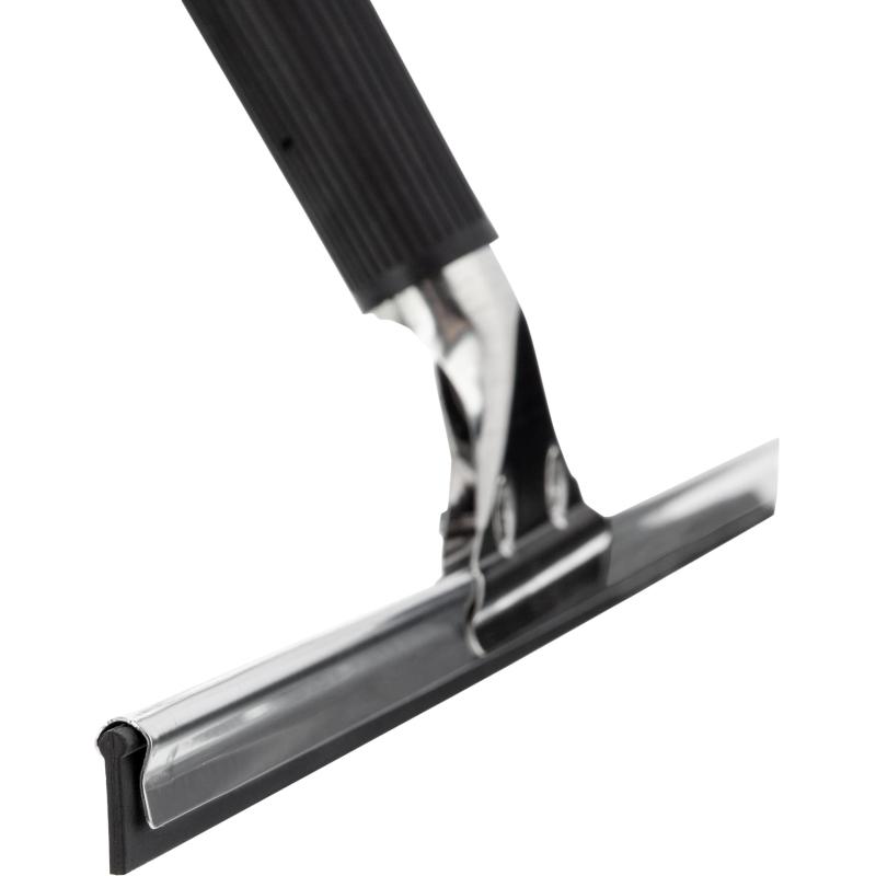 Сгон для мытья окон нерж сталь резина 45см AF06101