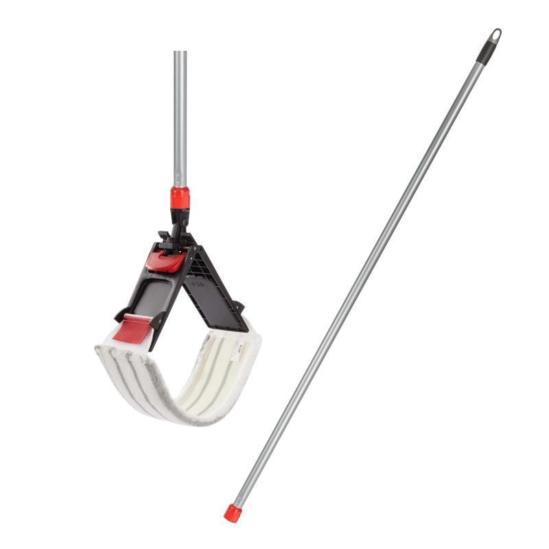 Швабра для пола SYR красная с плоским мопом 99465236K