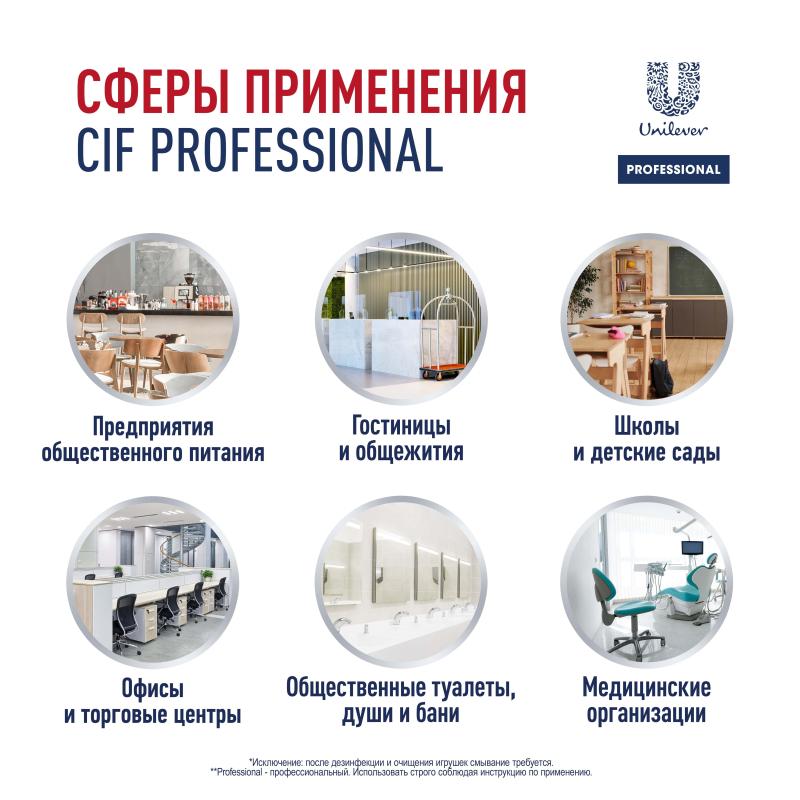 Средство для чистки ковров и обивки Сиф проф 500мл, гот.рас-р,тр