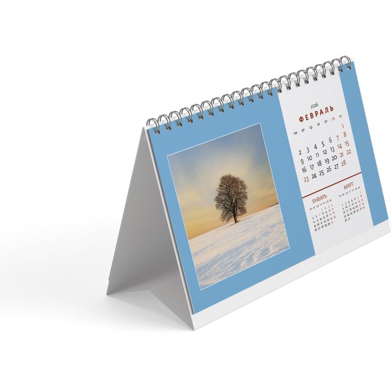 Календарь-домик настольный 2026 Родные просторы  200х115мм