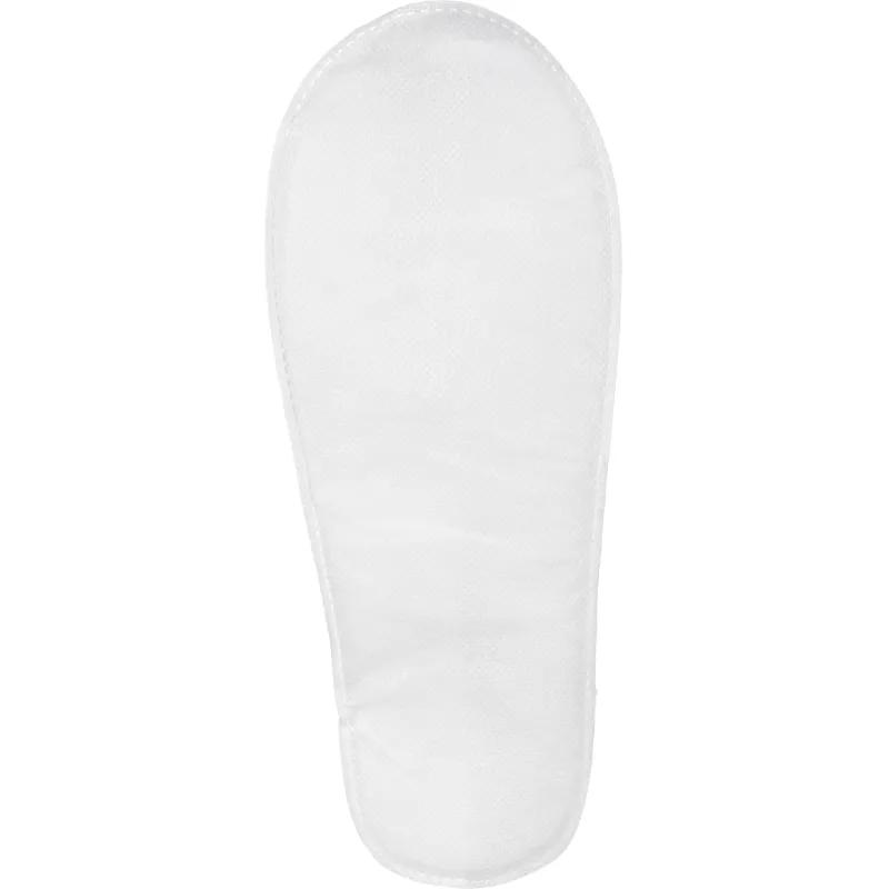 Тапочки одноразовые спанбонд,откр.мыс,спанбонд/пленэкс 3мм, (ПЛ-1) 1922658